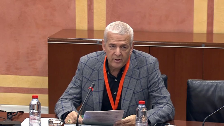 Comparecencia en el Parlamento 